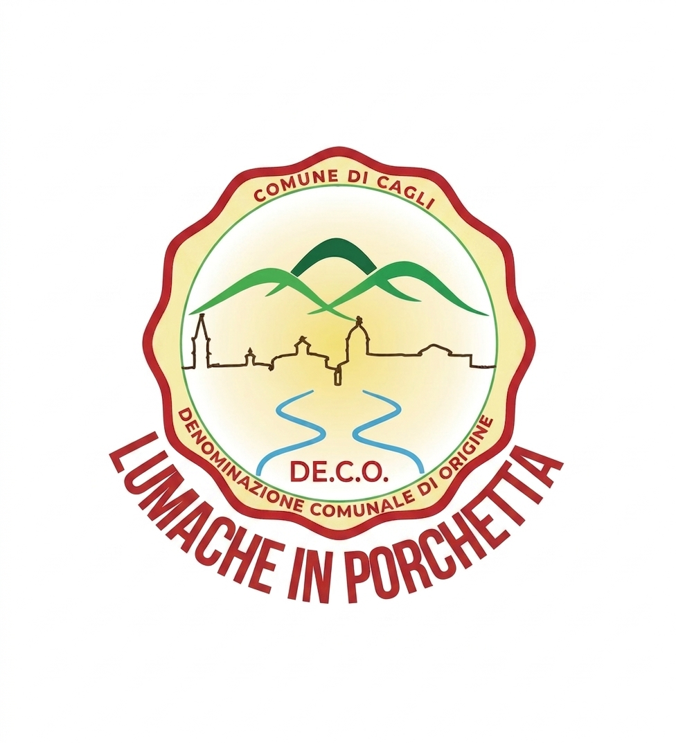Marchio De.Co. delle lumache in porchetta del Comune di Cagli